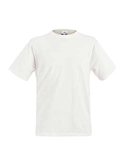 Flowear Classic Men's White T-Shirt (Medium)