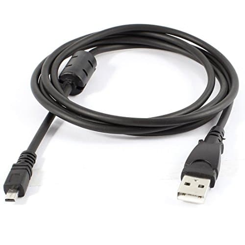 DIGITAL CAMERA USB DATA SYNC Cable Lead for Panasonic Lumix DMC-FS Series: DMC-FS3 / DMC-FS30 / DMC-FS33 / DMC-FS35 / DMC-FS37