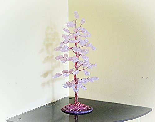 Rose Quartz crystal tree