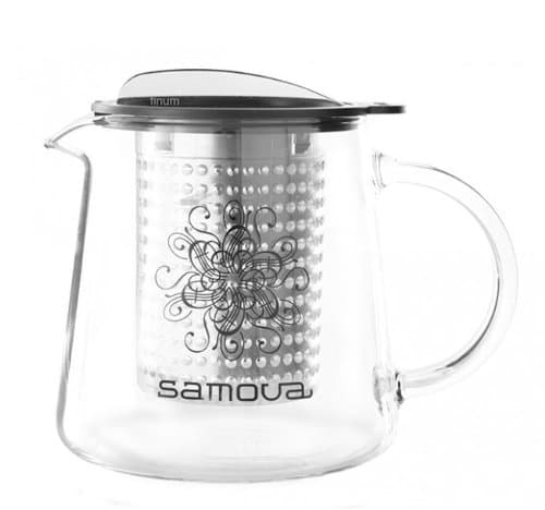 Samova Teapot with Brew Stop Tea Maker, 0.4 Litre