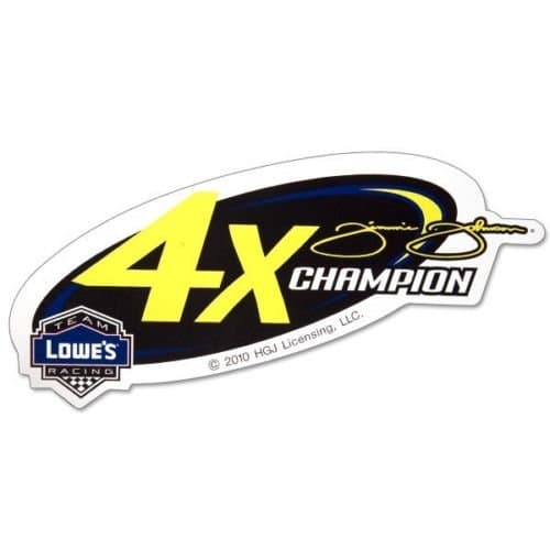 Jimmie Johnson Acrylic Refrigerator Magnet
