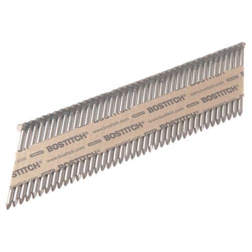 Precise Engineered Stanley Bostitch 33/34 Paper Tape Nail 2.8mm x 70mm Smooth Bright [Pack of 2000] [Top Spec] - w/3yr Rescu3® Warranty