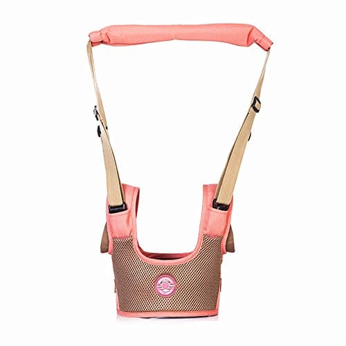 Baby's Walker Wing Handheld Harness Walking Assistant pink,two ways to use