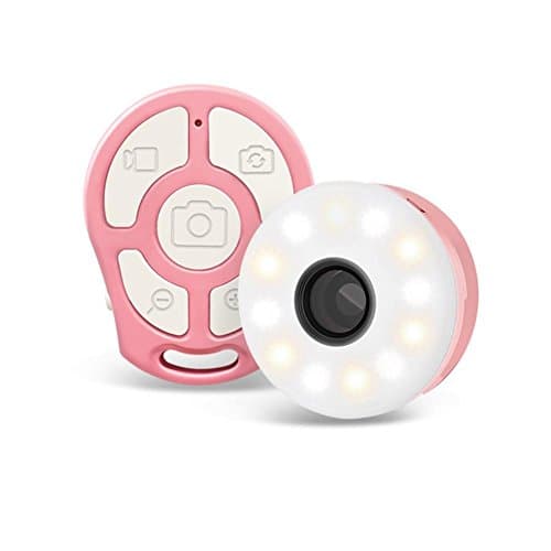 HomJo Universal Wireless Bluetooth Remote Control Shutter Self-Timer For Iphone 7 7 Plus Oneplus Xiaomi Ios Andriod Mobile Phones , 1