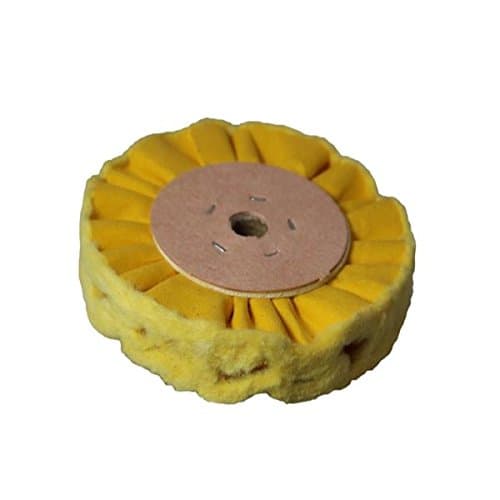 100mm (4")Treated and Vented Buffing Wheel, Lasts Longer and Keeps workpiece cool