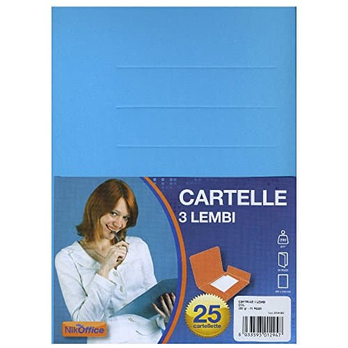 Office Speed Folder 3 Flaps GR200 Blue 2706/25 x 34.5 cm PZ25