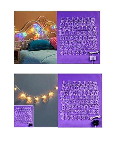 64 Piece Alpha Lights - White