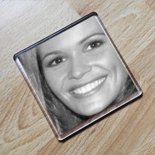 SEASONS ELLE MACPHERSON - Original Art Coaster #js005