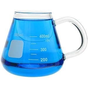 Glass Erlenmeyer Mug - 400ml by Innovation Frontier