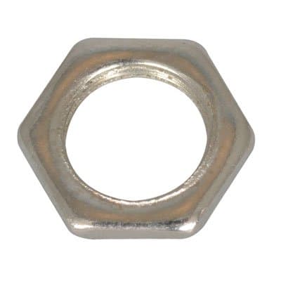 M6 x 0.75 Hex Nut, Nickel Plated