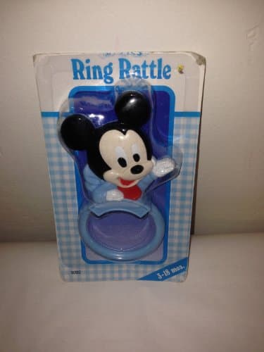 Collectible Micky Mouse "Ring Rattle" 1984