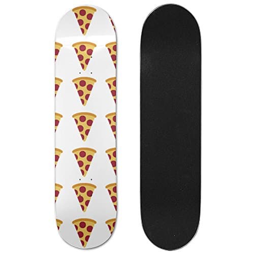Emoji Pizza Skateboard Deck - Deck Only