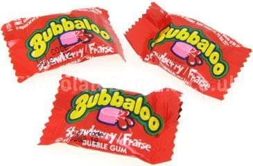 Bubbaloo Strawberry (100g Bag)
