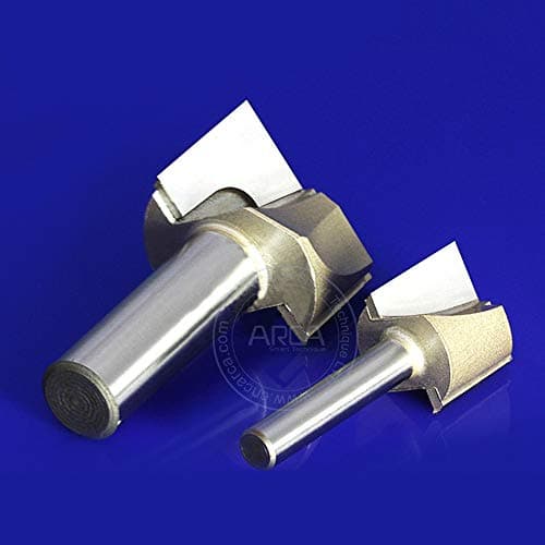 CNC ARCA Straight Shank Cleaning Bottom Bit Tool Surface Planing Milling CNC Engraving Woodworking