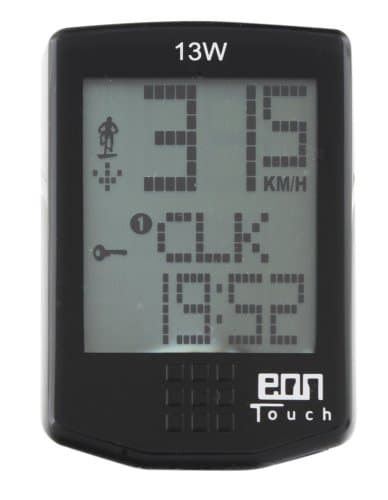 Echowell Eon Touch 13W Cycle Computer - Black