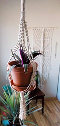 Macrame Plant Hanger | 100% Cotton | 37"