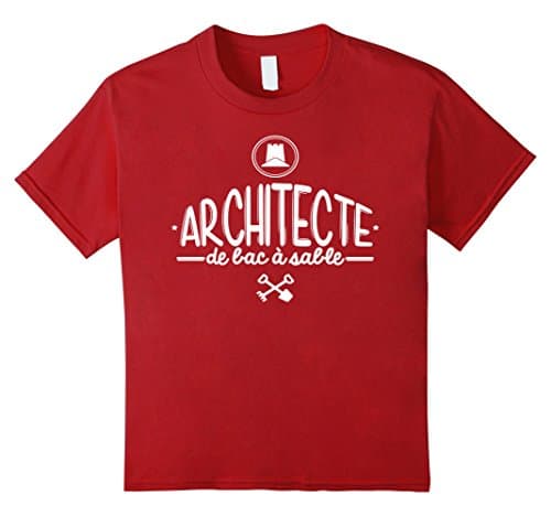 Kids Architecte - de bac a sable Tshirt 10 Cranberry