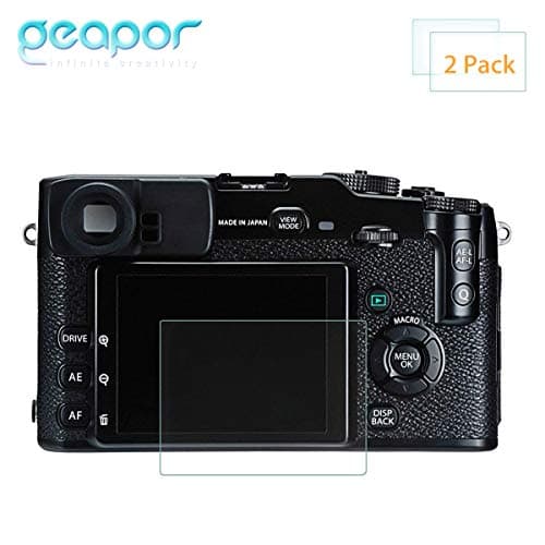 [2-Pack] Screen Protector for Fujifilm X-PRO1 Fuji X PRO1, Geapor Anti-Scratch Tempered Glass for Fujifilm X-Pro1