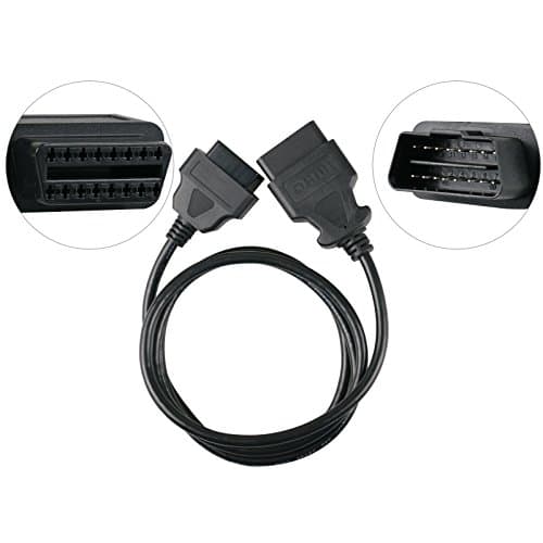 AUTOOL 1.5 Meter Launch OBD2 16 PIN Extension Cable for Launch x431 IDIAG AUTODIAG Launch EASYDIAG Launch X431 PRO Launch X431 5C Launch X431 V, X431 V+ Extend OBDII Cable