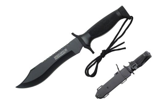 MILSPEC "Kempo" Fixed Blade Knife - Black