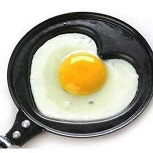 GOODTAKE ZT Breakfast Egg Pan Heart Shape Egg Moulds Pan Pancake Egg Rings Cooking Tools