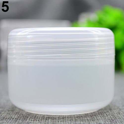 Ruby569y Travel Bottle, Cosmetics Containers, 5 Pcs/Set Empty Makeup Jar Pot Travel Face Cream/Lotion/Cosmetic Containers - Transparent 20