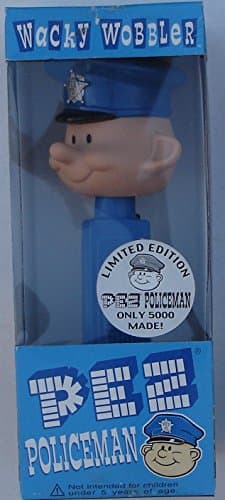 PEZ POLICEMAN WACKY WOBBLER