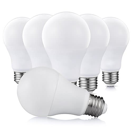 CPLA Lighting A19 LED Light Bulbs 60 watt Equivalent (6w), Soft White 2700k, E26 Medium Screw Base, 500lm, CRI80+, General Purpose Non-dimmable 240 degree beem angle Light Bulbs, Pack of 6