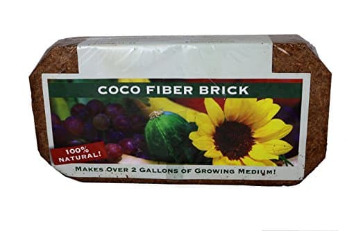 Coco Fiber Brick compressed coir uses: soil amendment, composting toilets