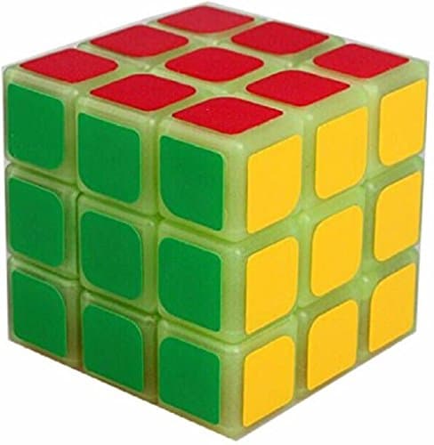 Montez 3x3x3 Stickerless Magic Speed Cube - Glow in Dark