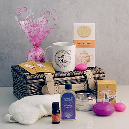 and Relax Luxury Aromatherapy Gift Basket