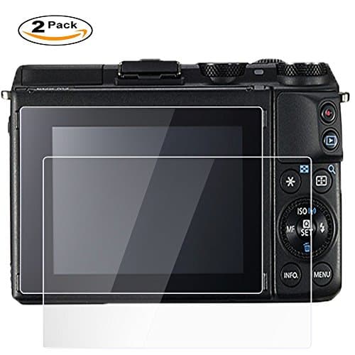 MORIO 0.3mm Optical 9H Tempered Optical Glass Screen Protector Skin Film for Camera Canon EOS M3 M10 G1XII anti-scratches anti Dust anti Fingerprint