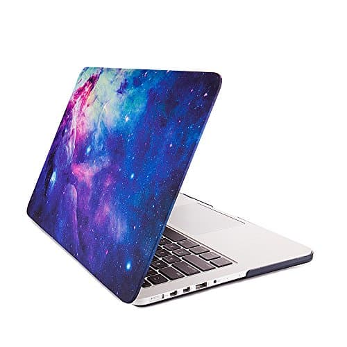Macbook Pro 15 with Retina Display Case, Topinno Hard Case Print Frosted for MacBook Retina 15 inch (Model: A1398) - NebulaII Pattern Rubber Coated Hard Shell Case Cover&amp;Keyboard Cover Skin