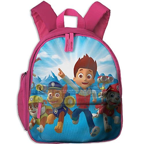 PAW Patrolbackpack Lightweight And Durable Backpack Perfect For School,Multi-pockets Bookbag Pink