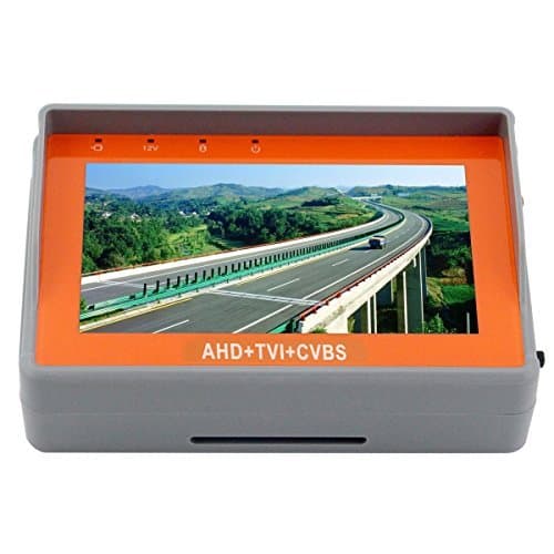 HDHawk 4.3" Wrist TFT LCD HD Security AHD CCTV Camera Monitor Tester With 12V Power Output , Analog CVBS Camera Test , Analog Video Test, Cable Test With Emergency LED lighting,Power Supply to Mobile