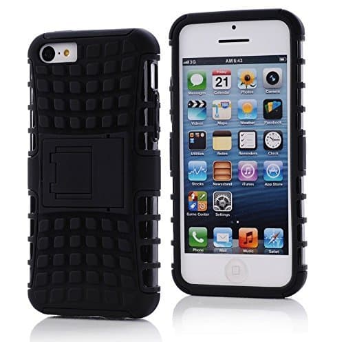 iPhone 5c Case, [Heavy Duty] iPhone 5C Rubber Case [Eternal Life Series] Shock Proof Hard Skin with [Rugged Protective] Cute Armor Shell for The 2015 Apple iPhone 5c