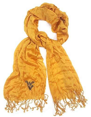 Silky Crinkle Scarf with Mini Flying Wv