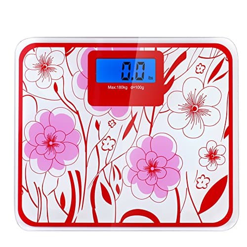 MEINI Precision Bathroom Scales Large LCD Display Step-On Technology Abstract Illustration