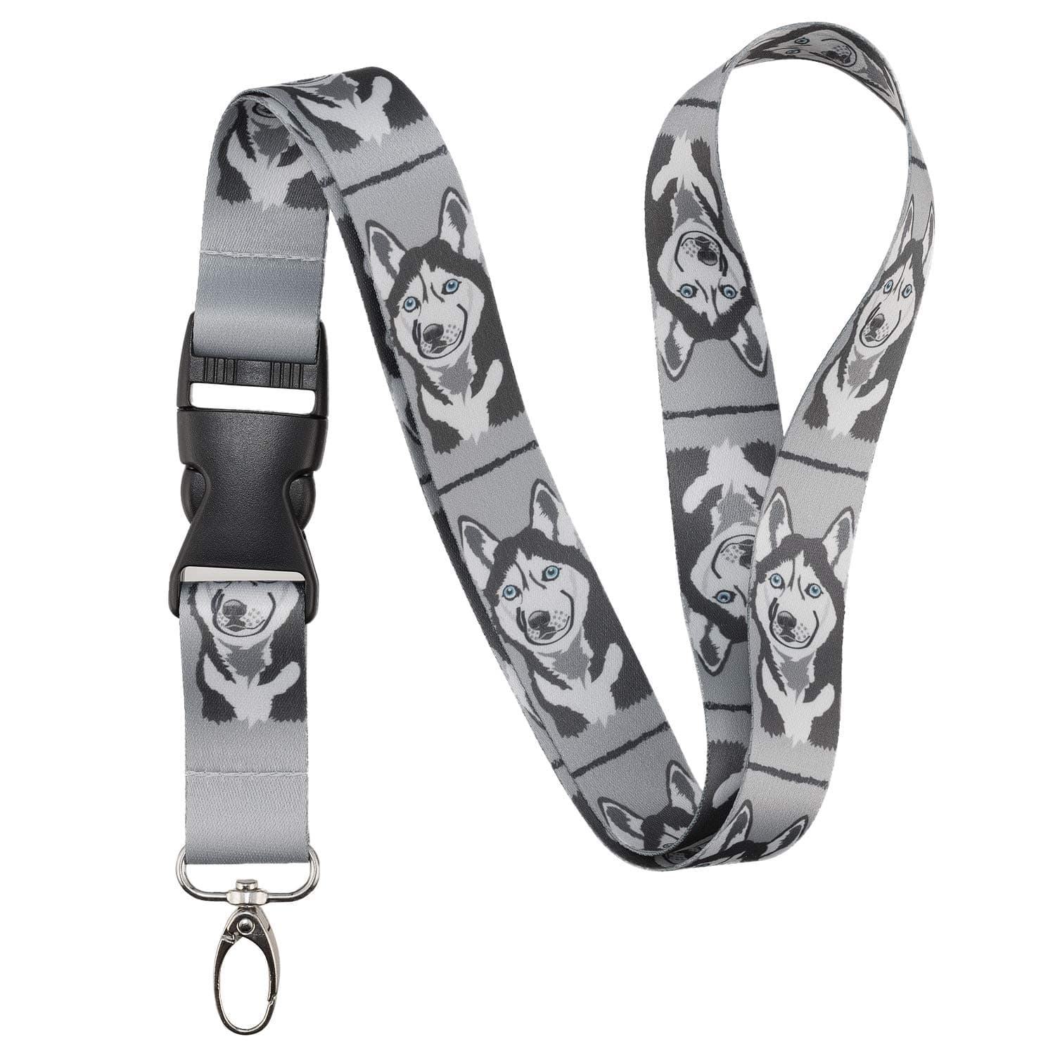 Dog Breed Lanyard (Husky)