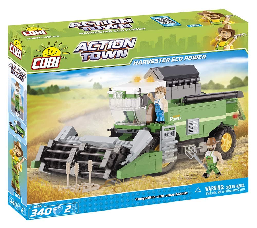 COBI Action Town Combine Harvester