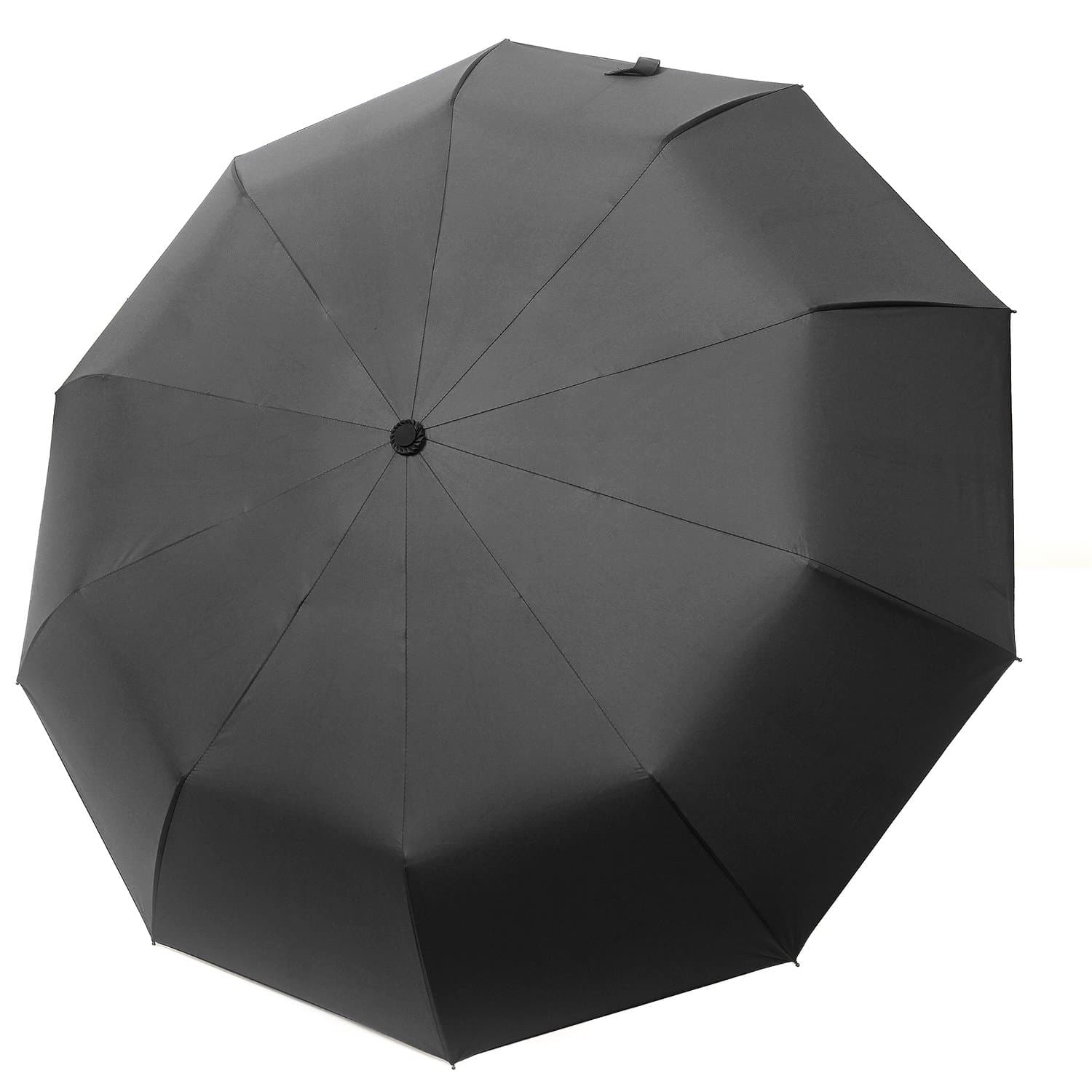 Compact Automatic Travel Umbrella with 10-Rib Strong Windproof Waterproof Anti UV - Sturdy,Portable and Lightweight for Easy Carrying - Auto Open/Close with Ergonomic Handle,Quality Assurance