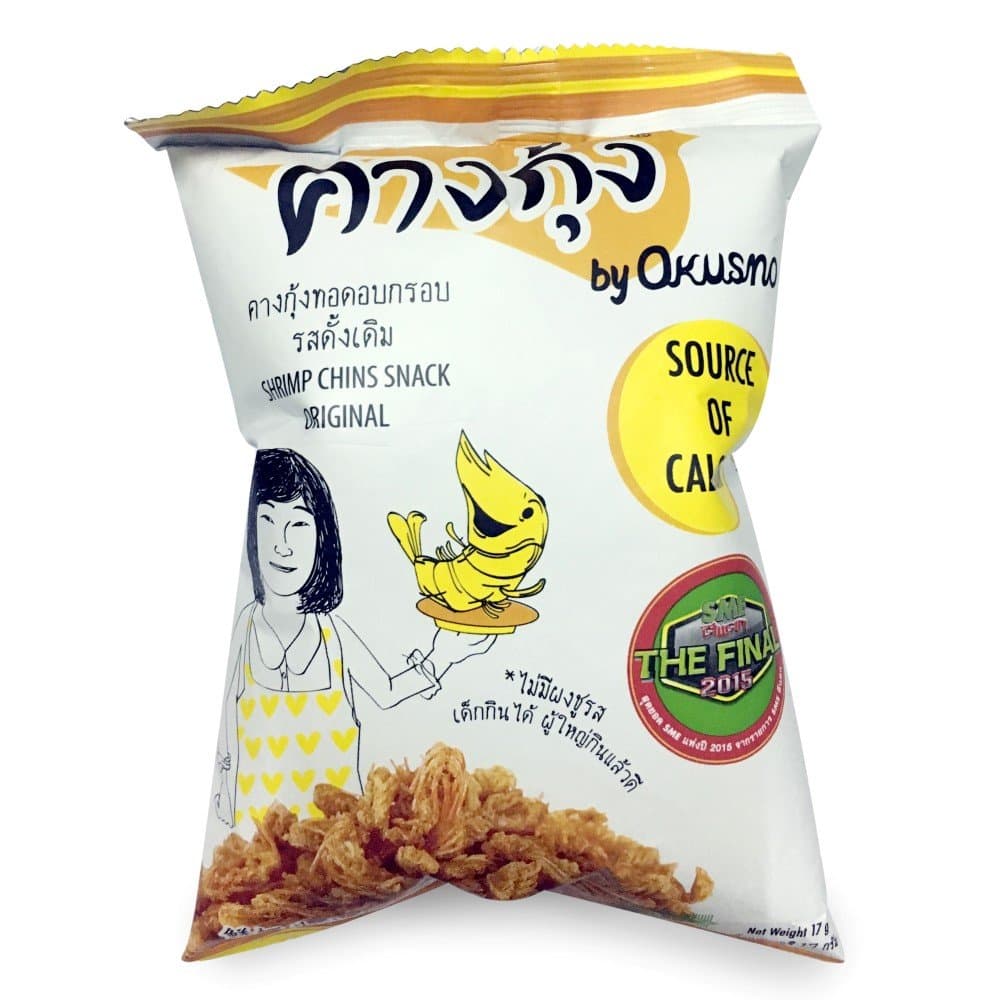 Okusno Shrimp Chins Snack (3 Pack)