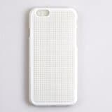 Diy Cross Stitch Phone Case for Iphone 6 Plus 5.5inch Perfect Decoration Case for Apple Iphone 6 plus (white 5.5 inch)