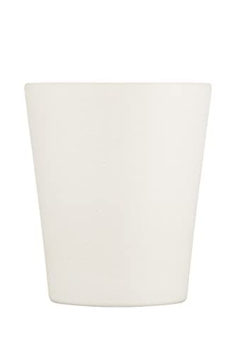 Ecoffee Cup 8oz 240ml Reusable Eco-Friendly 100% Plant Based Coffee Cup with Silicone Lid & Sleeve - Melamine Free & Biodegradable Dishwasher/Microwave Safe Travel Mug, Black Nature