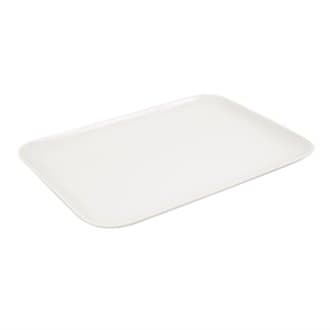 Dalebrook L287 Rectangular Tray, High Gloss Melamine, 20 cm x 29 cm, White