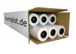 Plotter Paper Uncoated, 6 Rolls | 90 G/M², 841 mm B, 50 M L