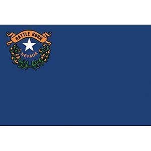 Flag State Nevada Poly 2ft X 3ft by Extracart