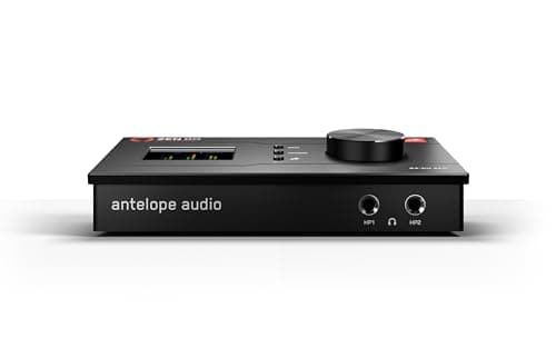 Zen Go Synergy Core, Audio Interface, 4x8 Bus-Powered Thunderbolt 3 Interface for Recording, with Onboard Real-Time Audio Recording Effects, XLR Interface, Suitable for Podcast Set Up - Antelope Audio