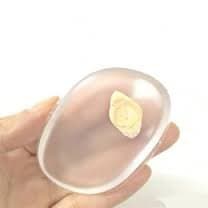 8 Pack Beauty Gal's Original Clear Silisponge Silicone Makeup Blender, Sponge, Applicator, Gel Foundation Makeup and Puff BB. Cosmetic Beauty Tools Blender, 4 Round 4 Oval