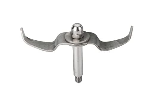 PARDZWORLD Chutney Jar Blade Set with Coupler Suitable for Panasonic Mixer Grinders-AC300 Series (Steel).